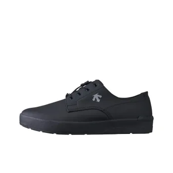 DESCENTE VERTHER Slip Resistant Breathable Low Top Casual Shoes Unisex Black