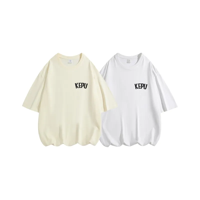 Kepu T Shirt Unisex 2 Pack 2 Pack White+White-20