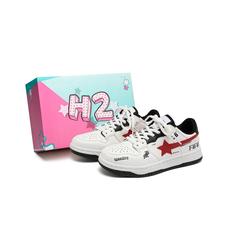 H2 Low Top Skateboard Shoes Unisex-0