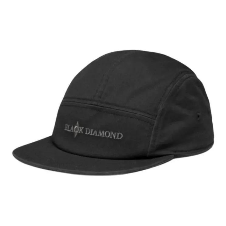 BLACK DIAMOND Stainless Steel Cotton Baseball Caps Men's Black-0