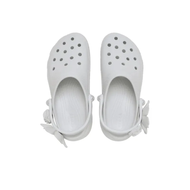 Crocs Classic Platform Bouquet Clog Clogs Women's White-4