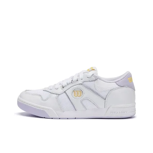 Wilson PRO STAFF Slip Resistant Low Top Tennis Shoes Women's Lavender