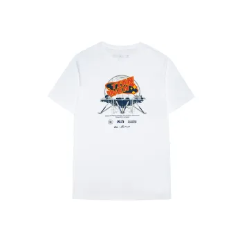 Erke x HANGTIANWENCHUANG FW22 T Shirt Men's True White