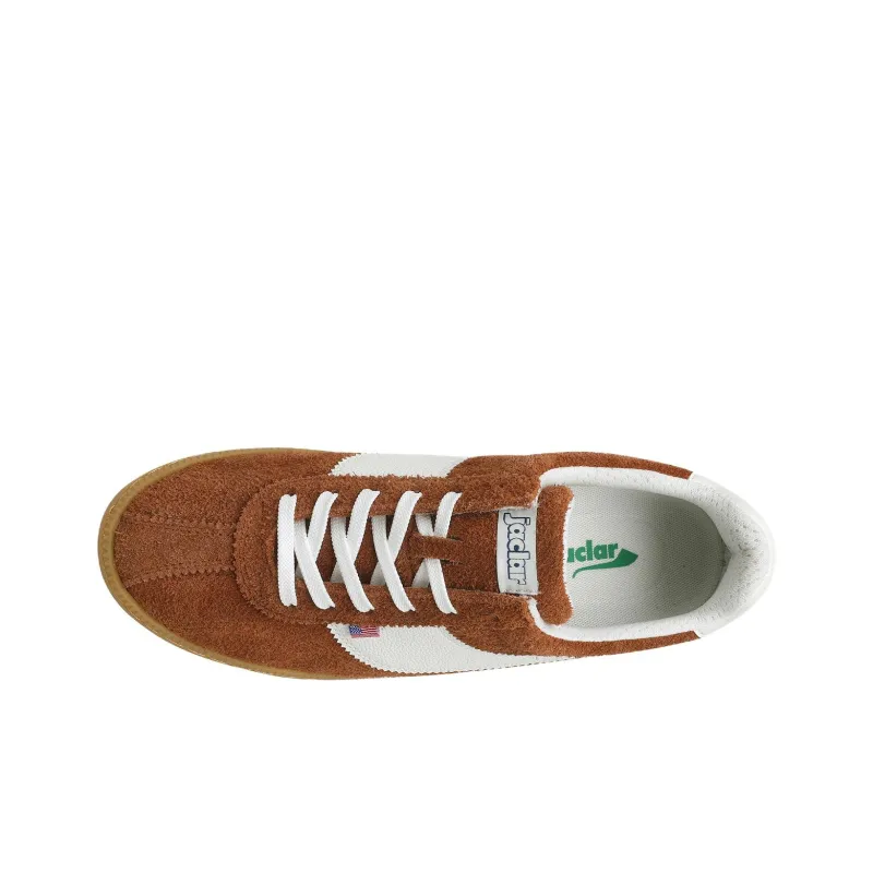 JACLAR CHAMP 1975 SPLIT Low Top Skateboard Shoes Unisex Light Brown White-4