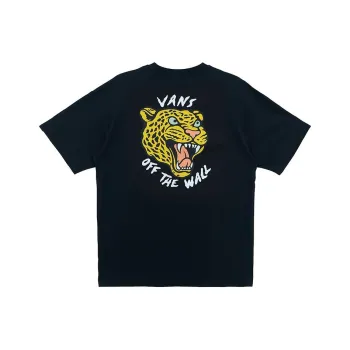 Vans Set in Sleeve T Shirt Men's Black