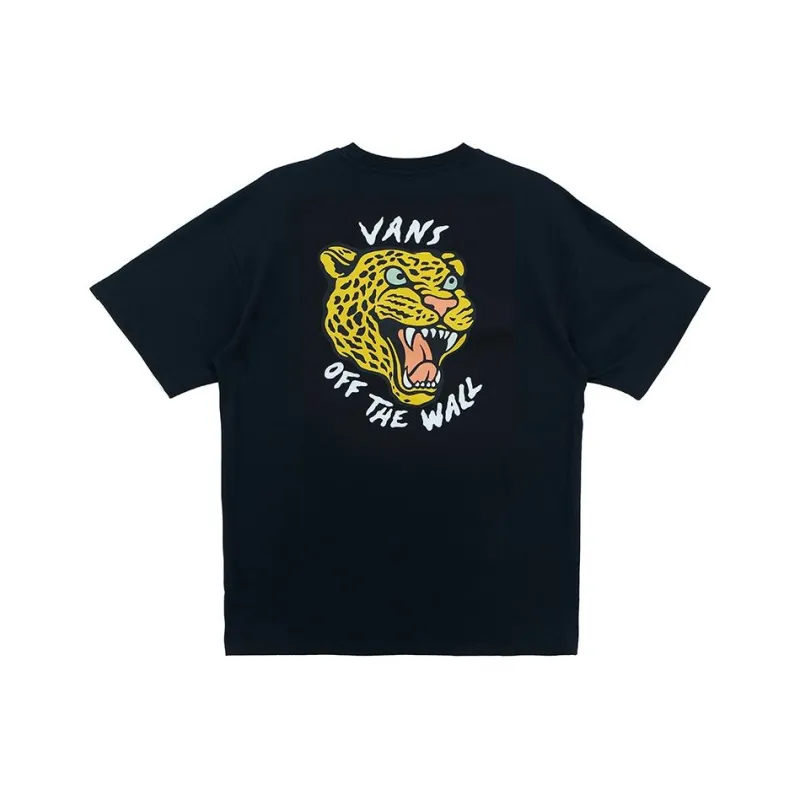 Vans Set in Sleeve T Shirt Men's Black-0