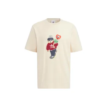 Adidas Originals x Charr Morita T Shirt Unisex Apricot