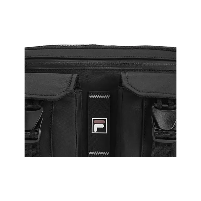 FILA Fabric Crossbody Bag Extra Small Men's Black-4