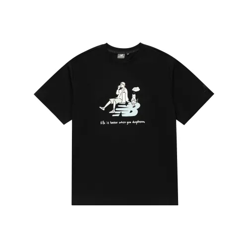 New Balance x PK LIANMINGKUANXILIE New Balance × PK Co branded Series T Shirt Unisex Black
