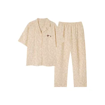 MIIOW Cool One Summer Series Pajama Set Women's Wheat