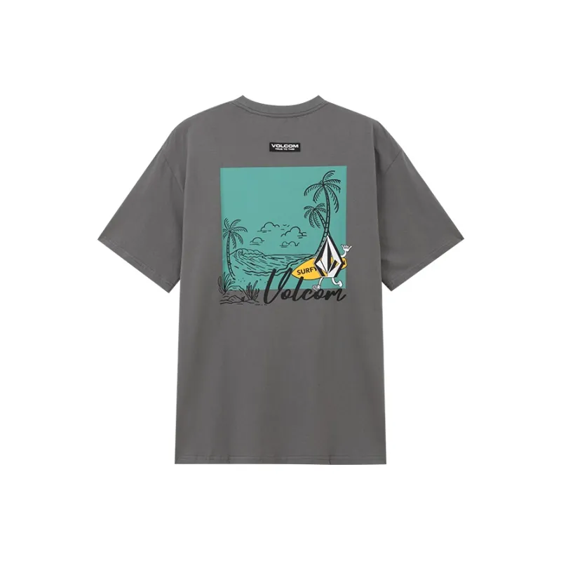 VOLCOM Drop Shoulder Sleeve T-Shirt Unisex-0
