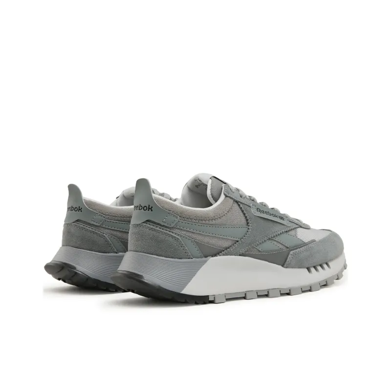 Reebok CL LEGACY W+ Anti Slip And Wear Resistant Height Increasing Low Top Running Shoes Unisex Glacier Gray-2