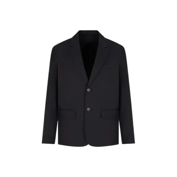 ARMANI EXCHANGEAE SS25 Business Suits Coats Men's Black