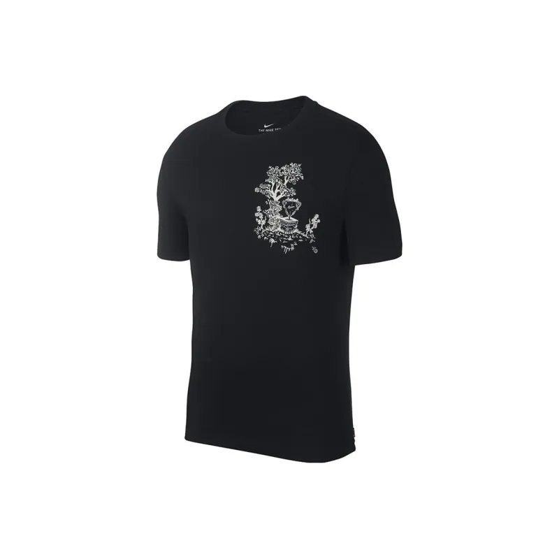 Nike T Shirts Men Black-0