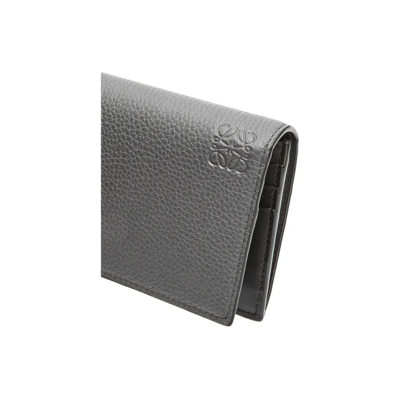 LOEWE Calfskin Wallet Men's Anthracite-5