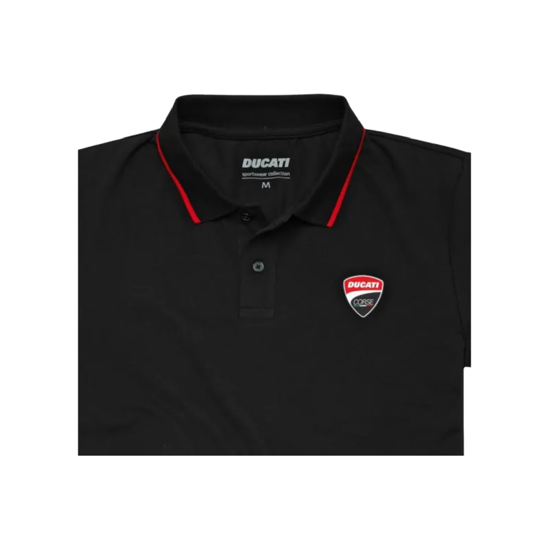 Ducati Polo Shirts Unisex Black-3