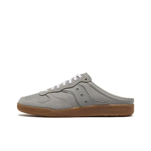 Saucony Bullet Abrasion Resistant Slip Resistant Closed Toe Slippers Unisex Gray