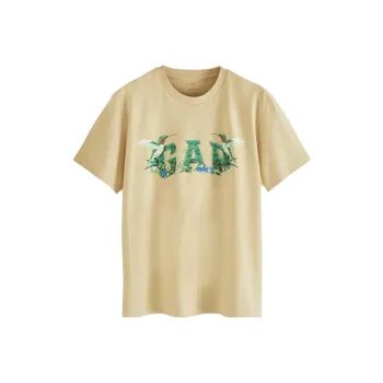 GAP T-Shirts Unisex Light Khaki