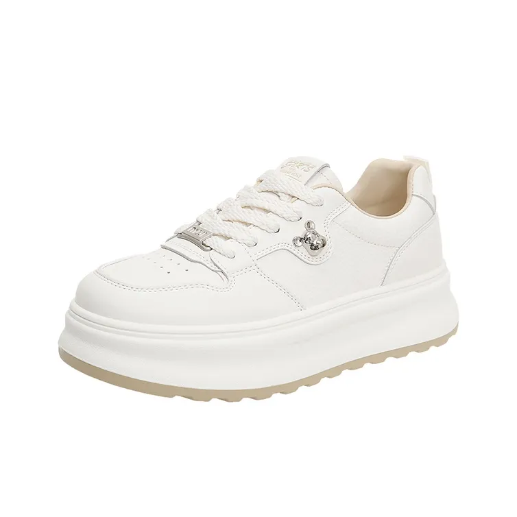 Boogie Bear Height Increasing Low Top Skateboard Shoes Women's-3