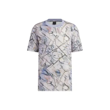 Adidas T Shirts Unisex Silver Gray Violet