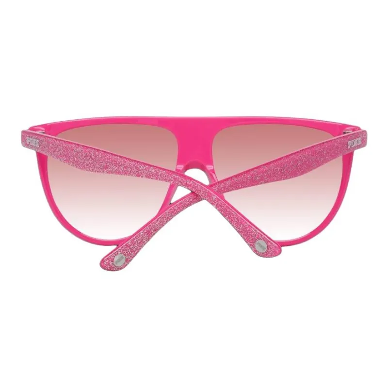 Victoria's Secret Plastic Irregular Shape Sunglasses Women's Pink-2