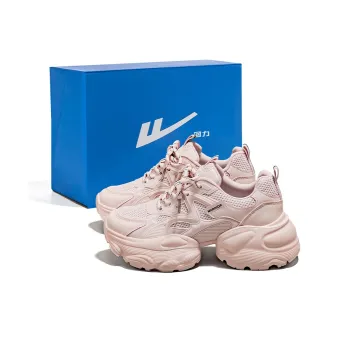 Warrior Low Top Chunky Sneakers Women's Pink