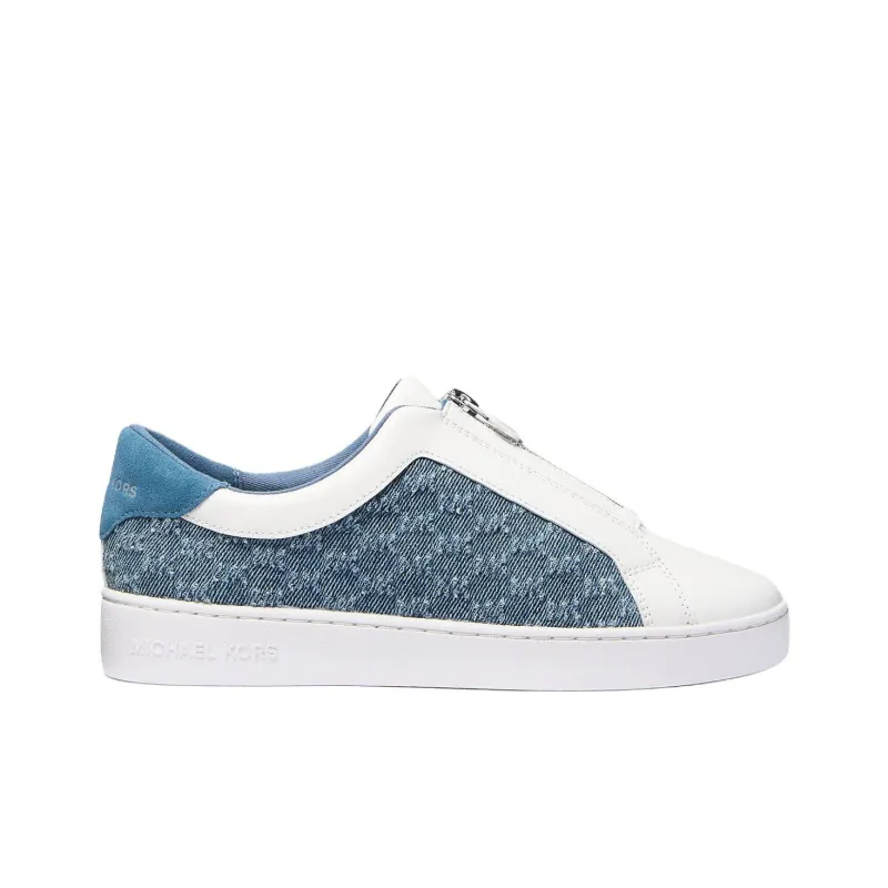 MICHAEL KORS MK Keaton Low Top Skateboard Shoes Women's Blue-1