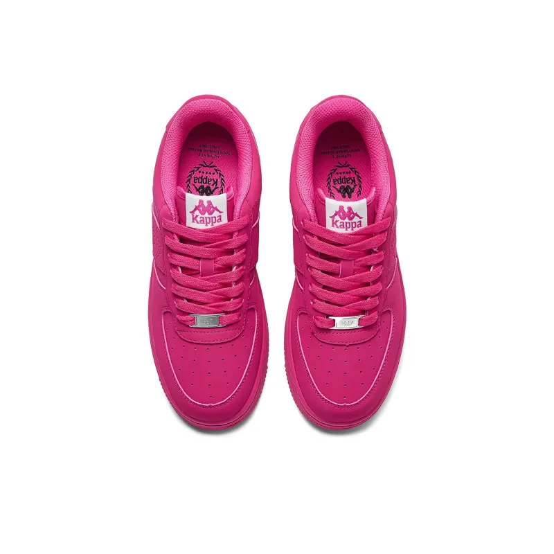 Kappa Anti-Slip Wear-Resistant Low-Top Skateboard Shoes Unisex Cherry Red-3