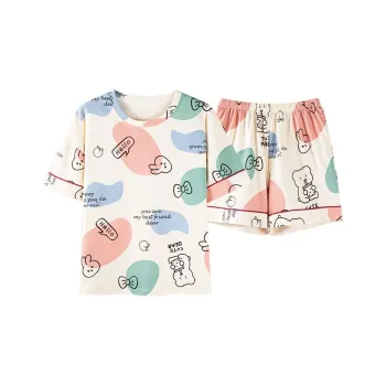 Urban Beauty Pajama Set Women's Cartoon Bear