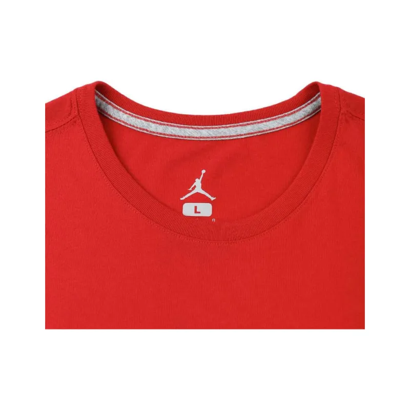 Jordan T Shirts Men Red-2
