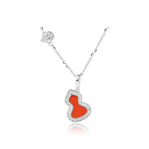 CHINA GOLD Agate Necklaces Women's