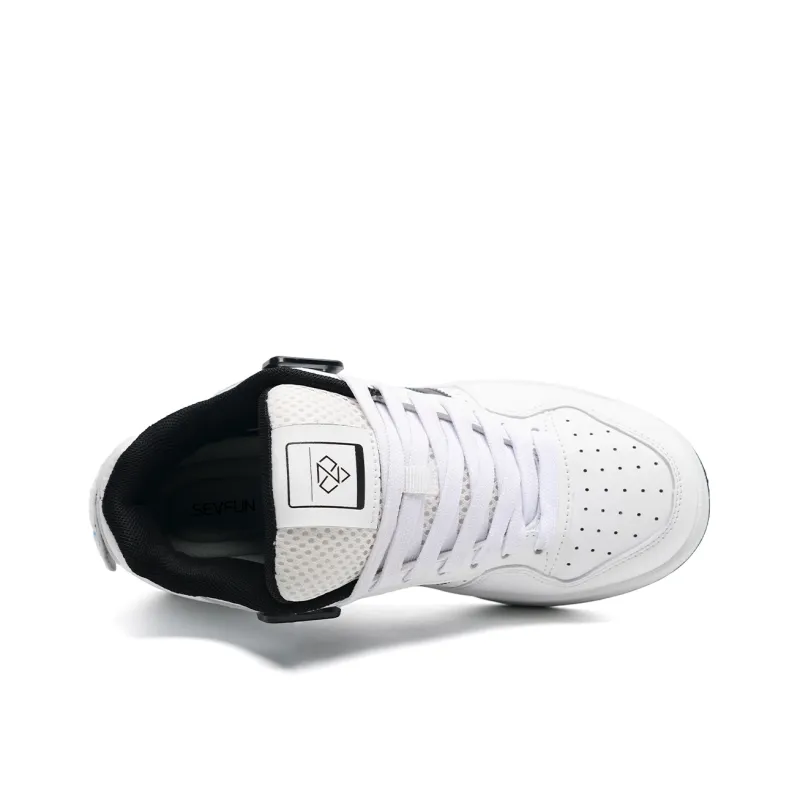 7 SEVFUN Lightweight And Breathable Low Top Skateboard Shoes Unisex-16