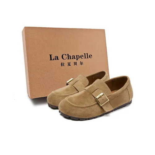 La Chapelle Casual Single Shoes 1.5cm Women's Khaki
