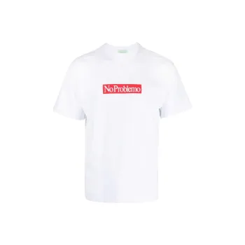 Aries No Problemo Printed Crewneck T-Shirt