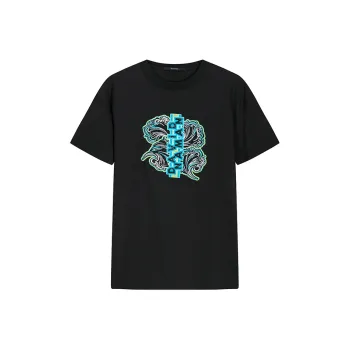 DAVID NAMAN T Shirts Men Black