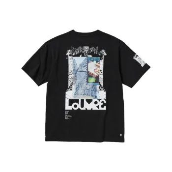 UNIQLO/UNIQLO X Louvre Co brand T Shirts Unisex Black