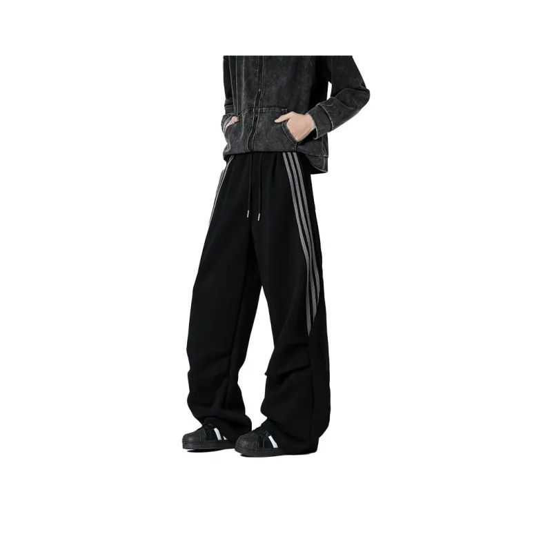 BOTH PLAY Knitted Sports Pants Unisex-8