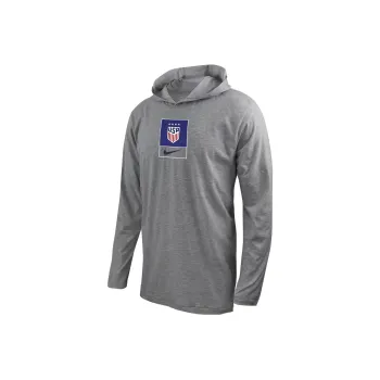 Nike Uswnt Men's Nike Soccer Long Sleeve Hooded T Shirt