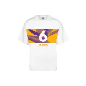 NBA Los Angeles Lakers T Shirts Men White