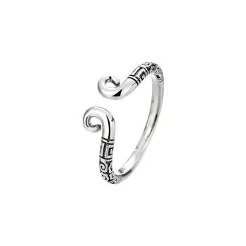 FBRUE 925 Sterling Silver Rings Unisex