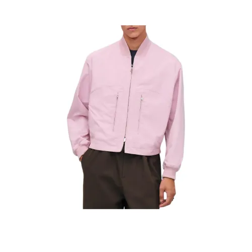 HERMES Jackets Coats Men's Pink