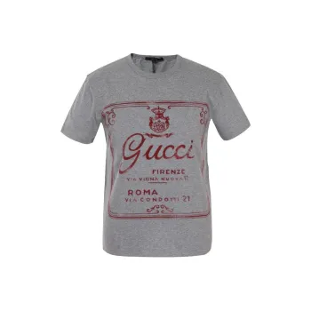 GUCCI T-Shirts Men Gray