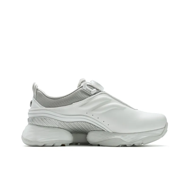 FILA VELOCITY Waterproof And Breathable Low Top Golf Shoes Women's White Gray-1
