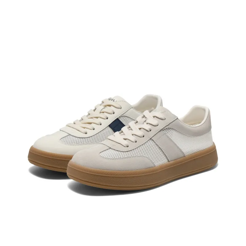 BELLE Anti Slip Wear Resistant Low Top Skateboard Shoes Men's-2