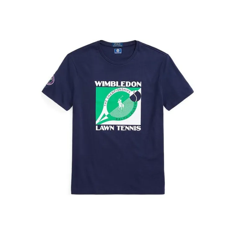 Polo Ralph Lauren T Shirts Men Marine Blue-0