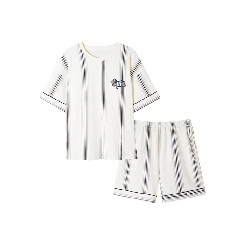MIIOW Cool One Summer Series Pajama Set Women's White-0