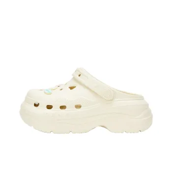 PEAK Pole Hole Shoes Clogs Women's Bean Khaki