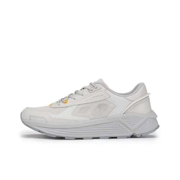 DESCENTE Dualis Low Top Casual Shoes Men's Light Gray-0