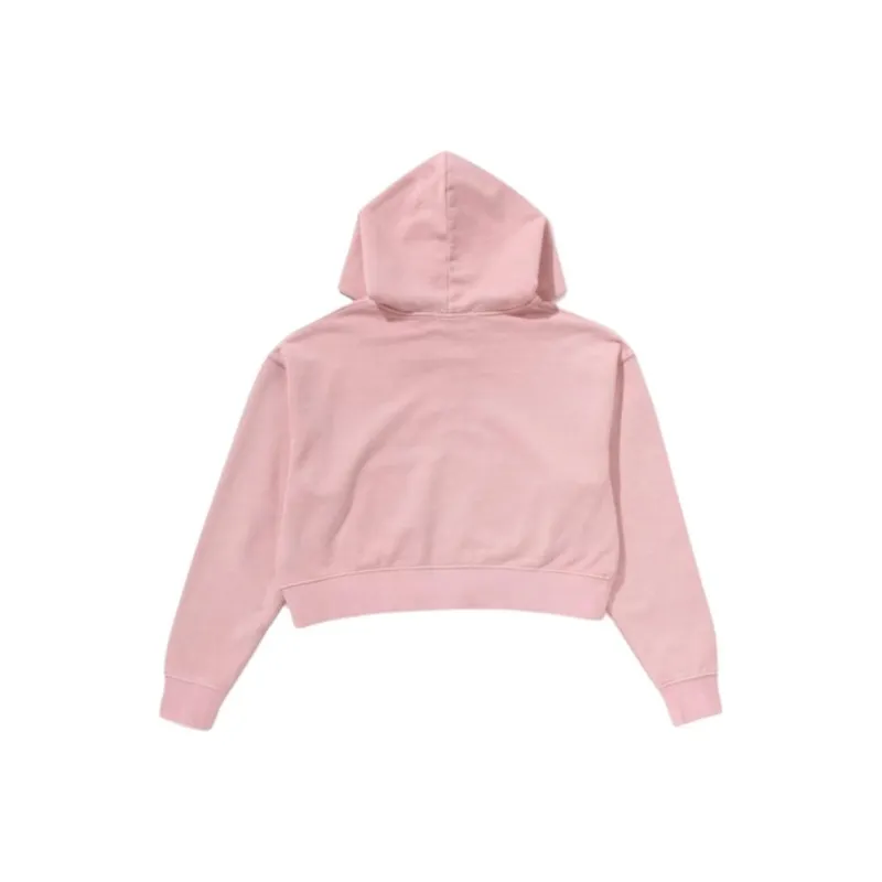 A BATHING APE Logo Zip up Hoodie-3