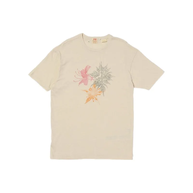 Levis SS22 T-Shirt Men's Beige Yellow-0